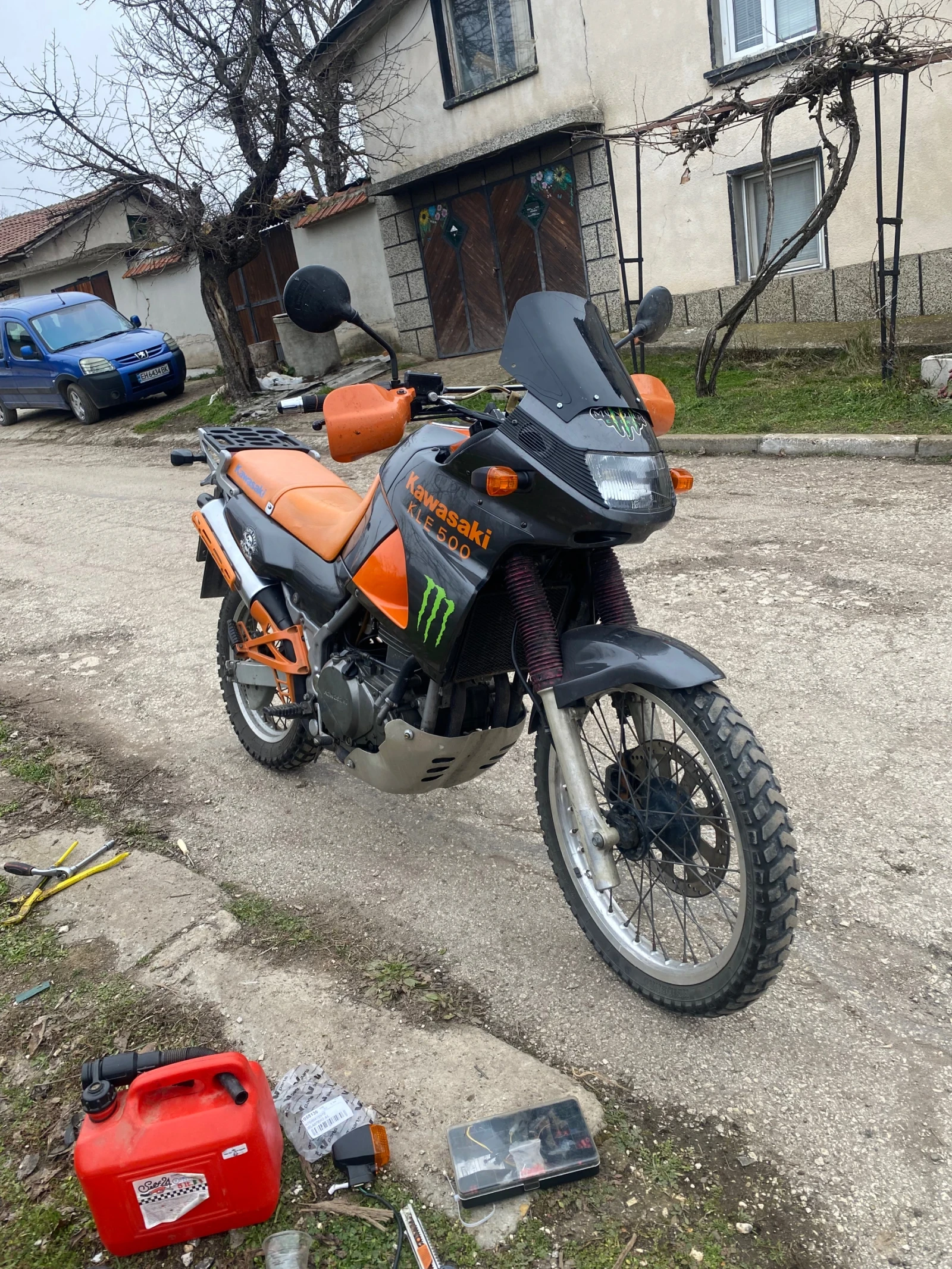 Kawasaki Kle, снимка 8 - Мотоциклети и мототехника - 54415524