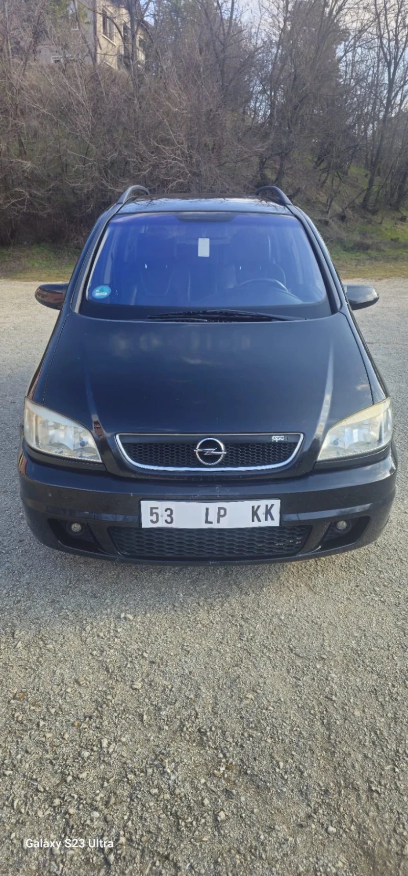 Opel Zafira 2.0 турбо, снимка 1 - Автомобили и джипове - 49055394