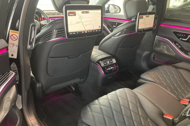 Mercedes-Benz S 500 AMG/4MATIC/LONG/EXCLUSIV/MANUFAKTUR/TV/BURM/HEADUP, снимка 16 - Автомобили и джипове - 53362762