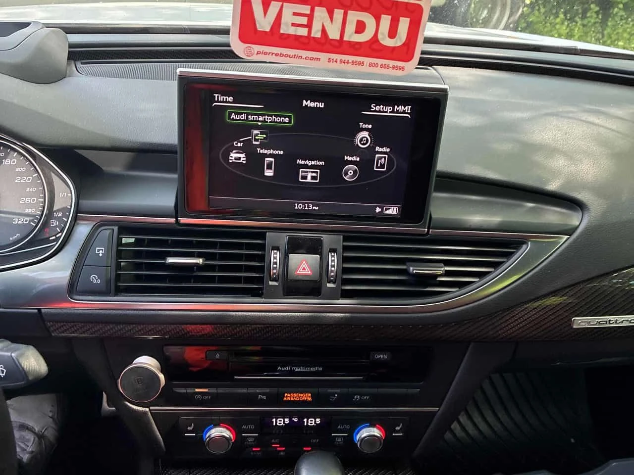 Audi S7 * TFSI * ДИСТРОНИК * 360 * ПОДГРЕВ, снимка 9 - Автомобили и джипове - 54683785