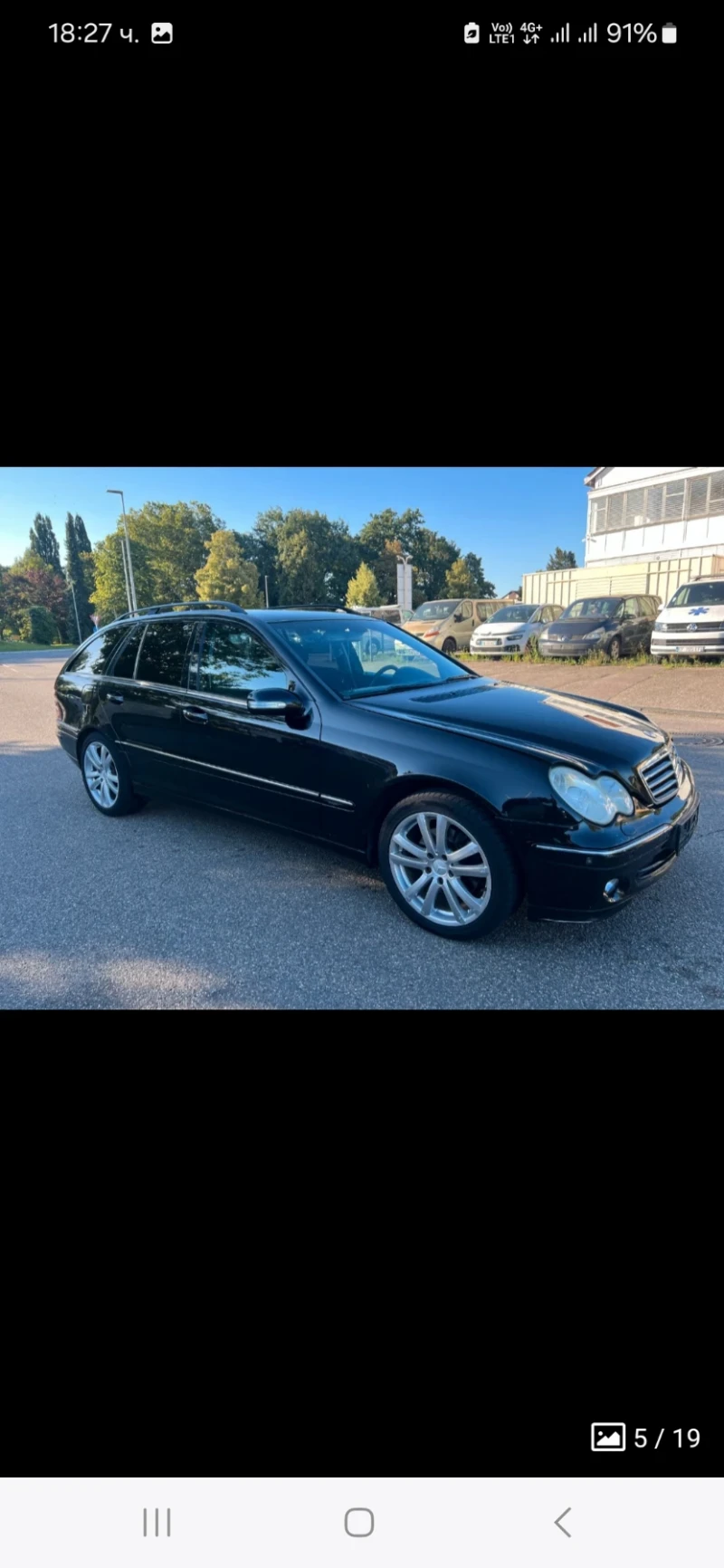 Mercedes-Benz C 320 4matic FACELIFT NAVI AVTOMAT GERMANY , снимка 2 - Автомобили и джипове - 47767720