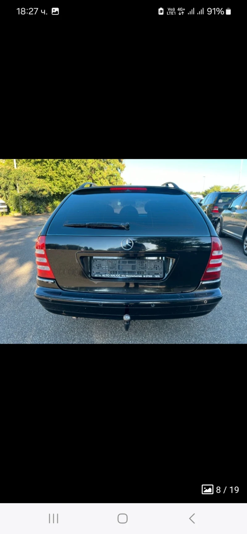 Mercedes-Benz C 320 4matic FACELIFT NAVI AVTOMAT GERMANY , снимка 5 - Автомобили и джипове - 47767720