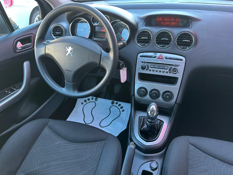 Peugeot 308  1.6HDI, 109к.с, SW, Регистриран, Обслужен, 2к-тГУ, снимка 6 - Автомобили и джипове - 49164646