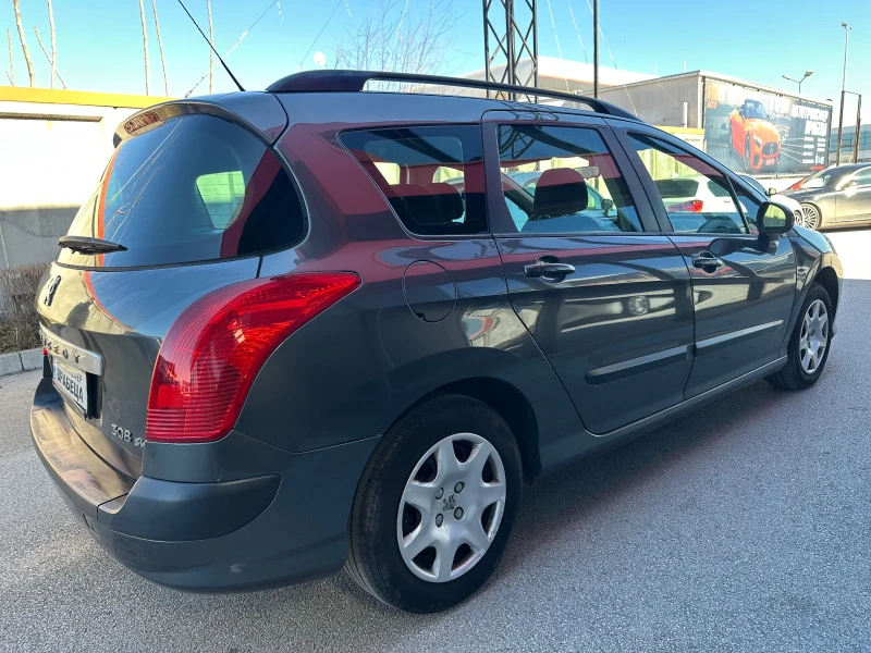 Peugeot 308  1.6HDI, 109к.с, SW, Регистриран, Обслужен, 2к-тГУ, снимка 5 - Автомобили и джипове - 49164646