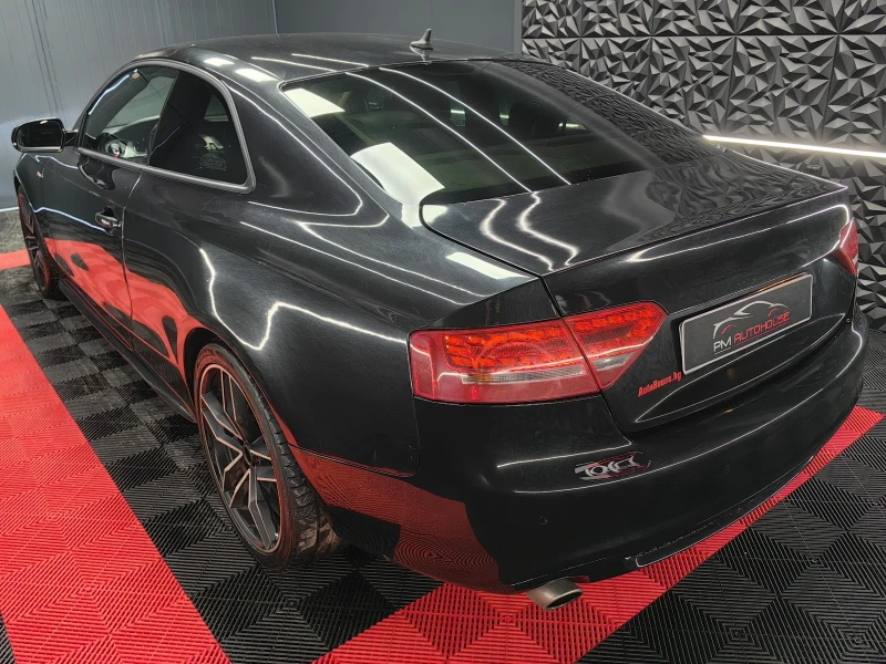 Audi A5 2.7TDI* S-LINE* ТЕМПОМАТ* F1* PARK* BLACK EDITION, снимка 4 - Автомобили и джипове - 53456039