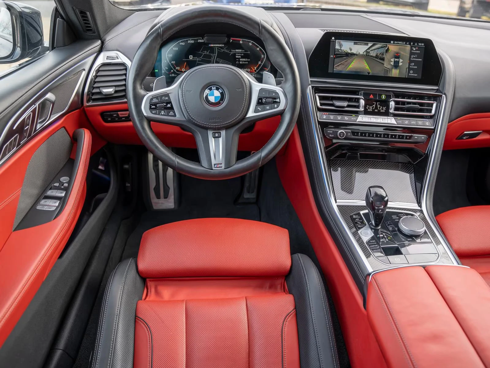 BMW 850 M/XDRIVE/530HP/GRAN-COUPE/H&K/LASER/360/CARBO/314f - изображение 7