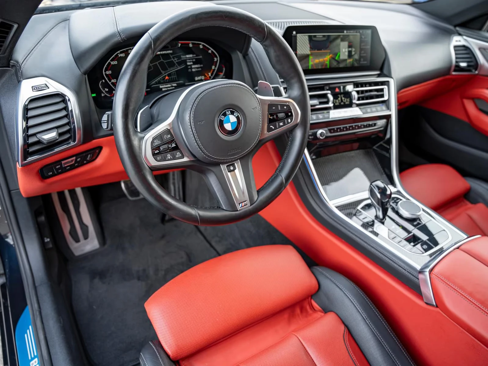 BMW 850 M/XDRIVE/530HP/GRAN-COUPE/H&K/LASER/360/CARBO/314f - изображение 8