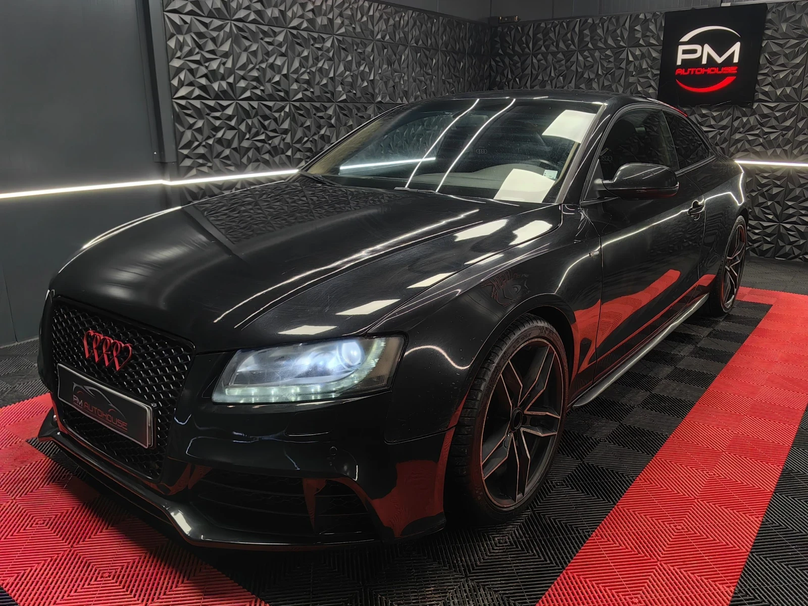 Audi A5 2.7TDI* S-LINE* ��������* F1* PARK* BLACK EDITION | Mobile.bg � ����������� 2