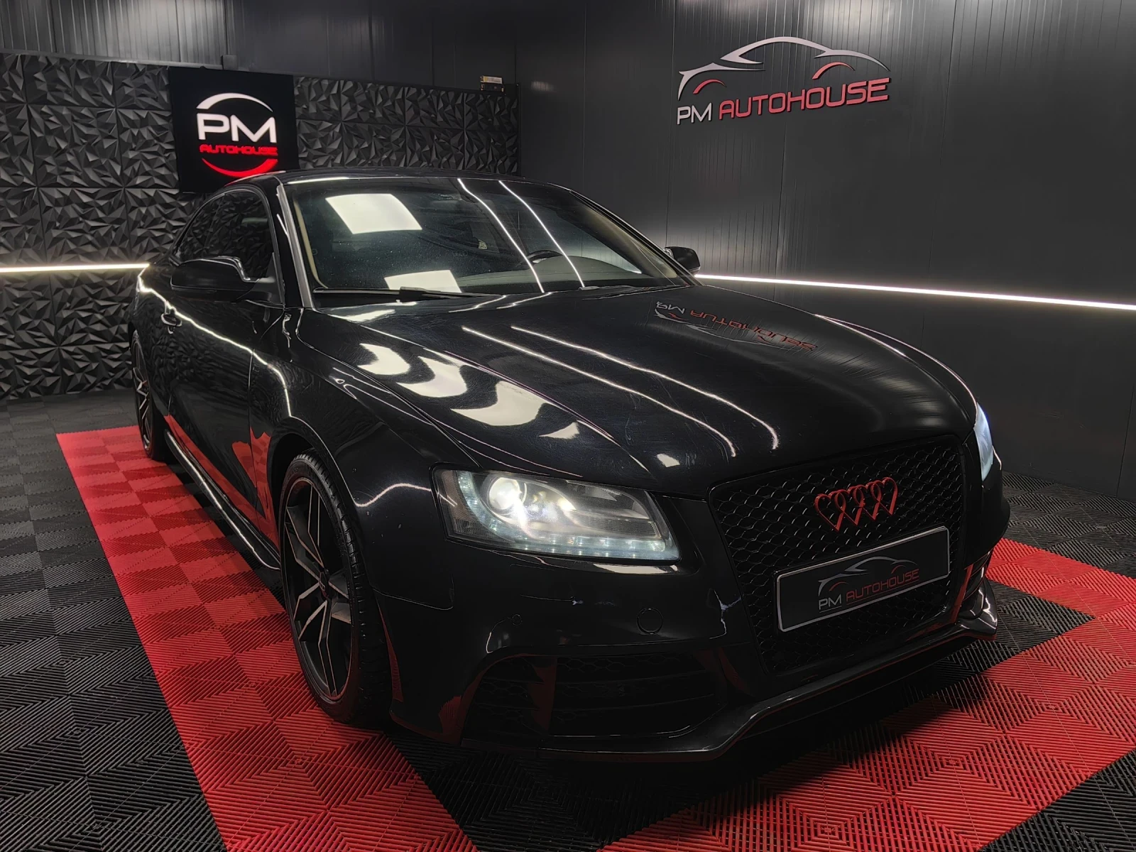 Audi A5 2.7TDI* S-LINE* ��������* F1* PARK* BLACK EDITION | Mobile.bg � ����������� 1