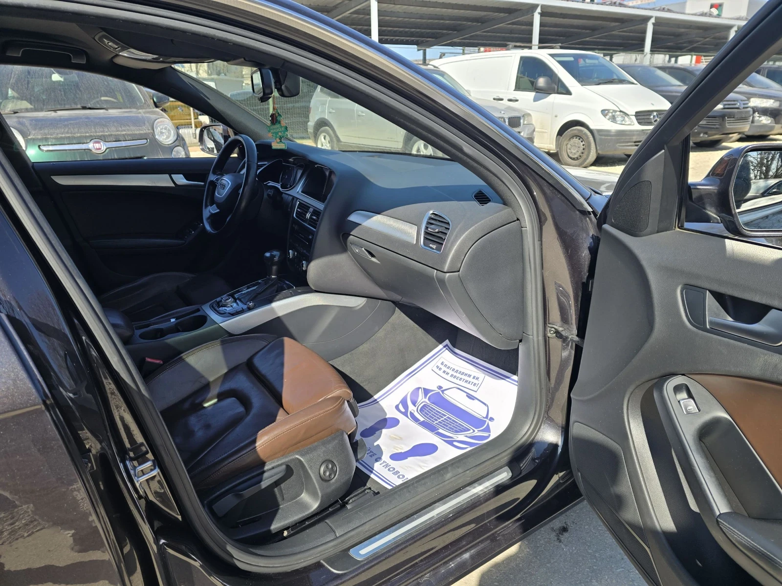 Audi A4 2.0TDI 177к.с keyless go Дистроник FULL, снимка 13 - Автомобили и джипове - 53814786