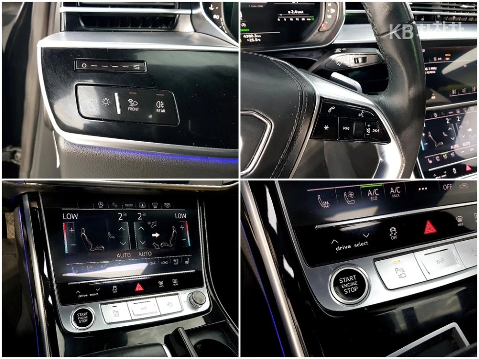 Audi A8 LWB 55TFSI HEAD UP 360CAM Bang & Olufsen EKPAHИ , снимка 12 - Автомобили и джипове - 55514099