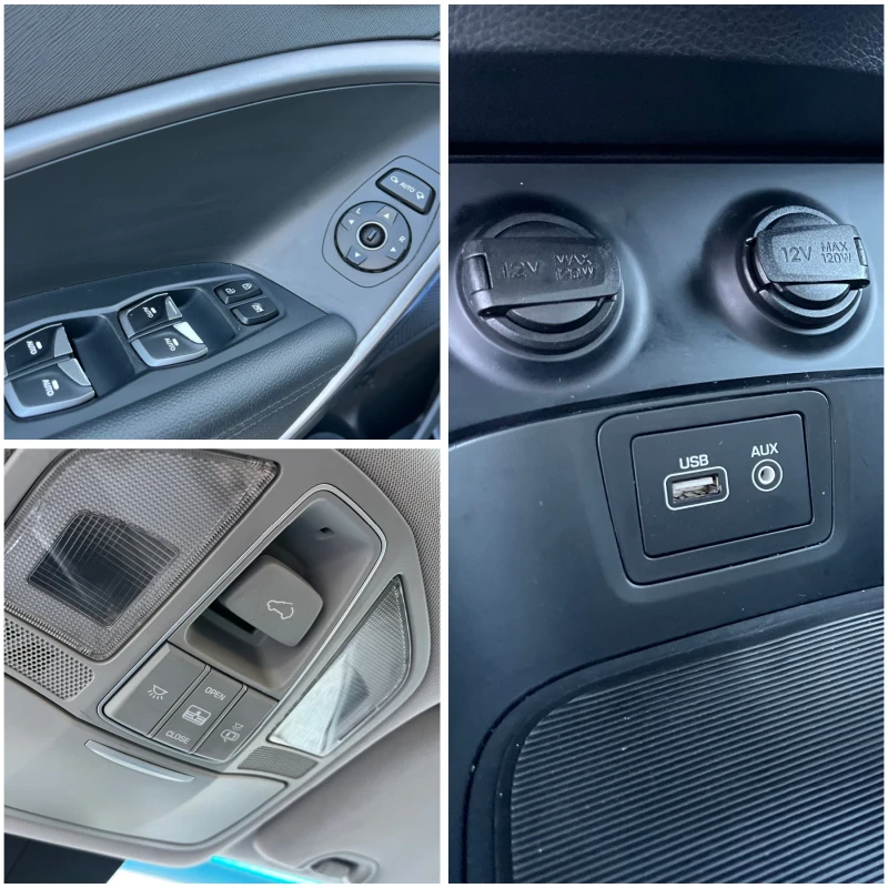 Hyundai Santa fe Кожа, панорама, камера, 2018, Италия, снимка 15 - Автомобили и джипове - 52060112