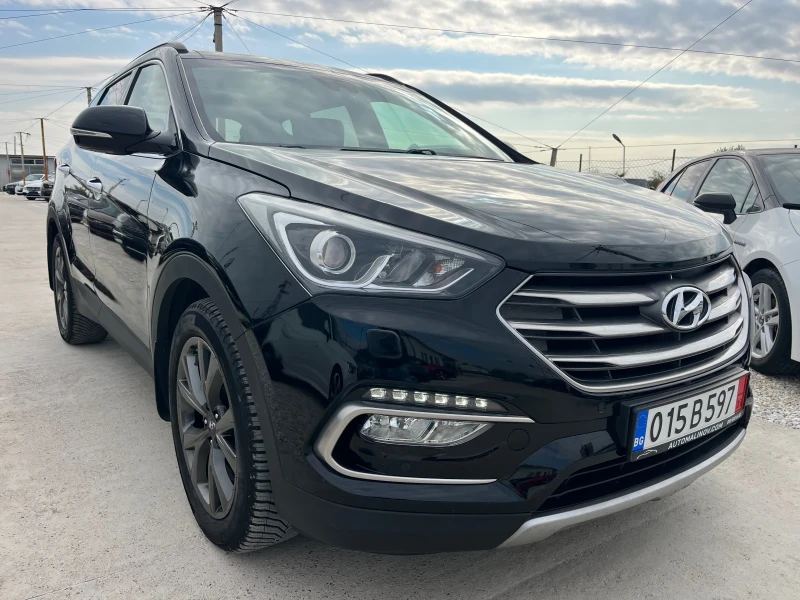 Hyundai Santa fe Кожа, панорама, камера, 2018, Италия, снимка 3 - Автомобили и джипове - 52060112