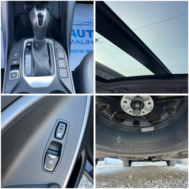 Hyundai Santa fe Кожа, панорама, камера, 2018, Италия, снимка 14 - Автомобили и джипове - 52060112