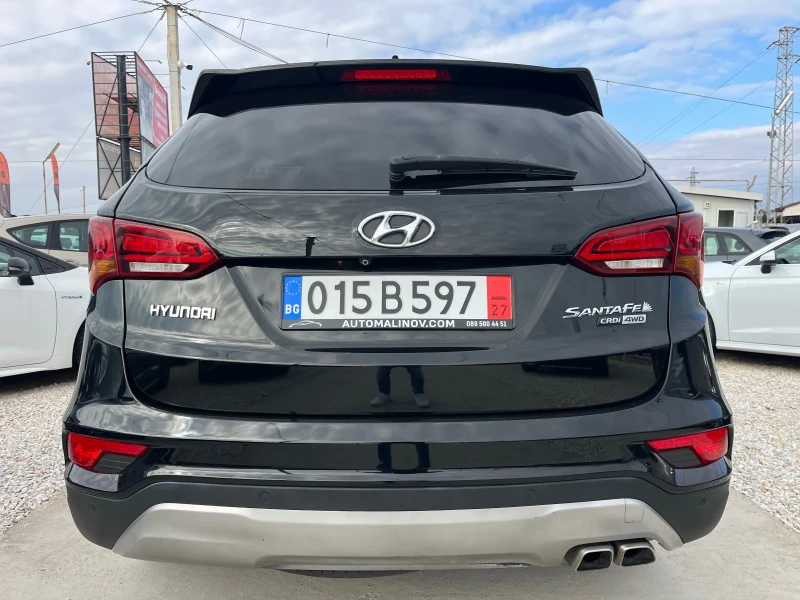 Hyundai Santa fe Кожа, панорама, камера, 2018, Италия, снимка 5 - Автомобили и джипове - 52060112