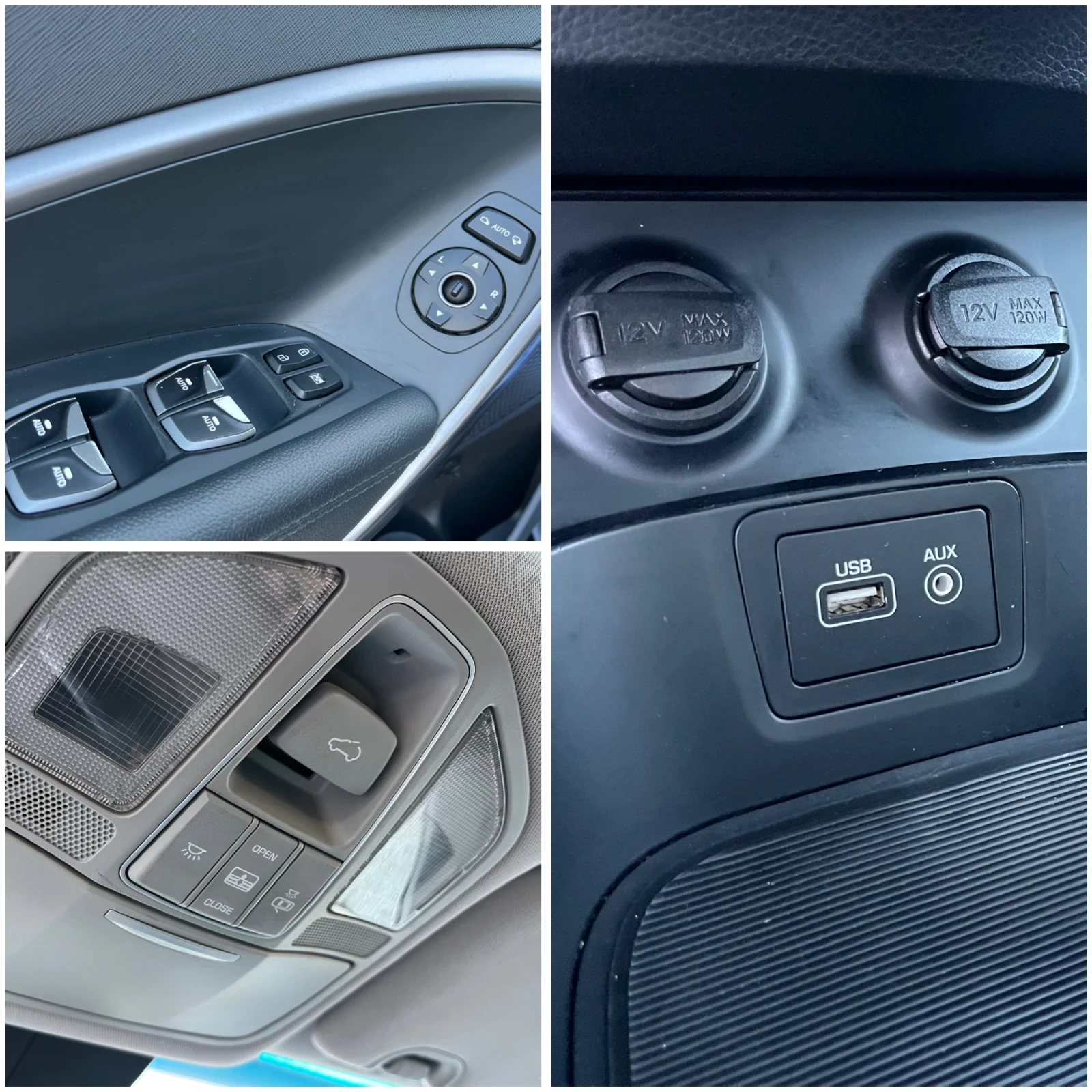 Hyundai Santa fe Кожа, панорама, камера, 2018, Италия | Mobile.bg — изображение 15