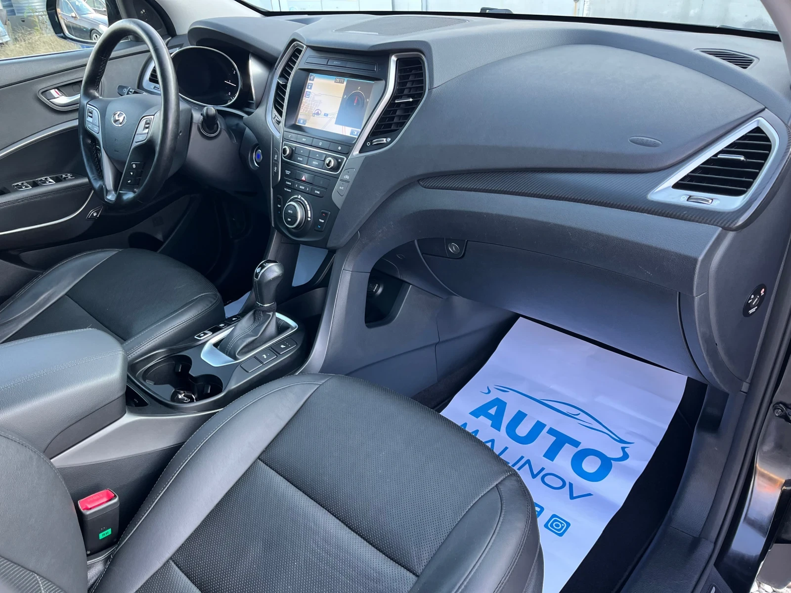 Hyundai Santa fe Кожа, панорама, камера, 2018, Италия - изображение 9