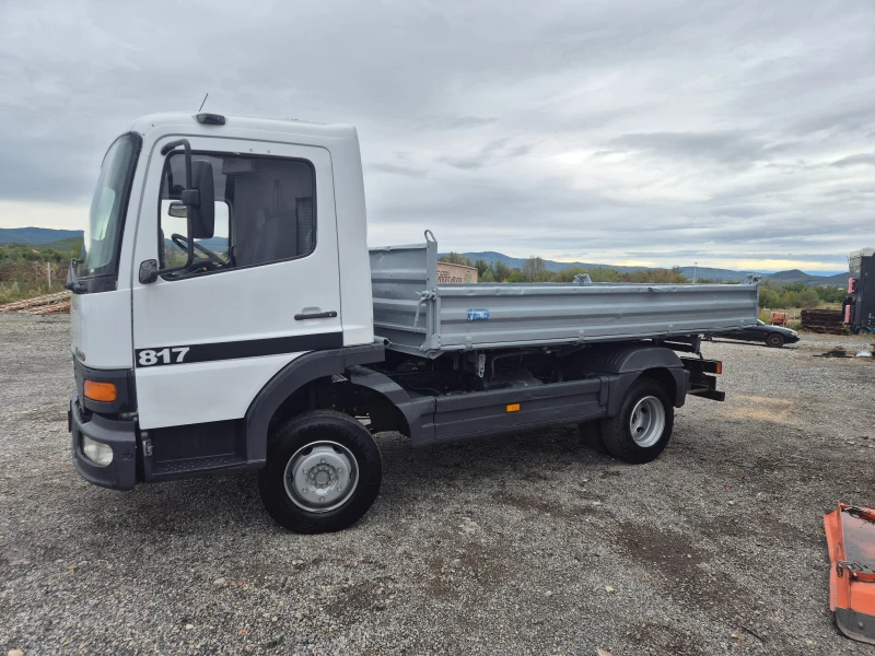 Mercedes-Benz Atego 817 тристранен самосвал , снимка 4 - Камиони - 52806095