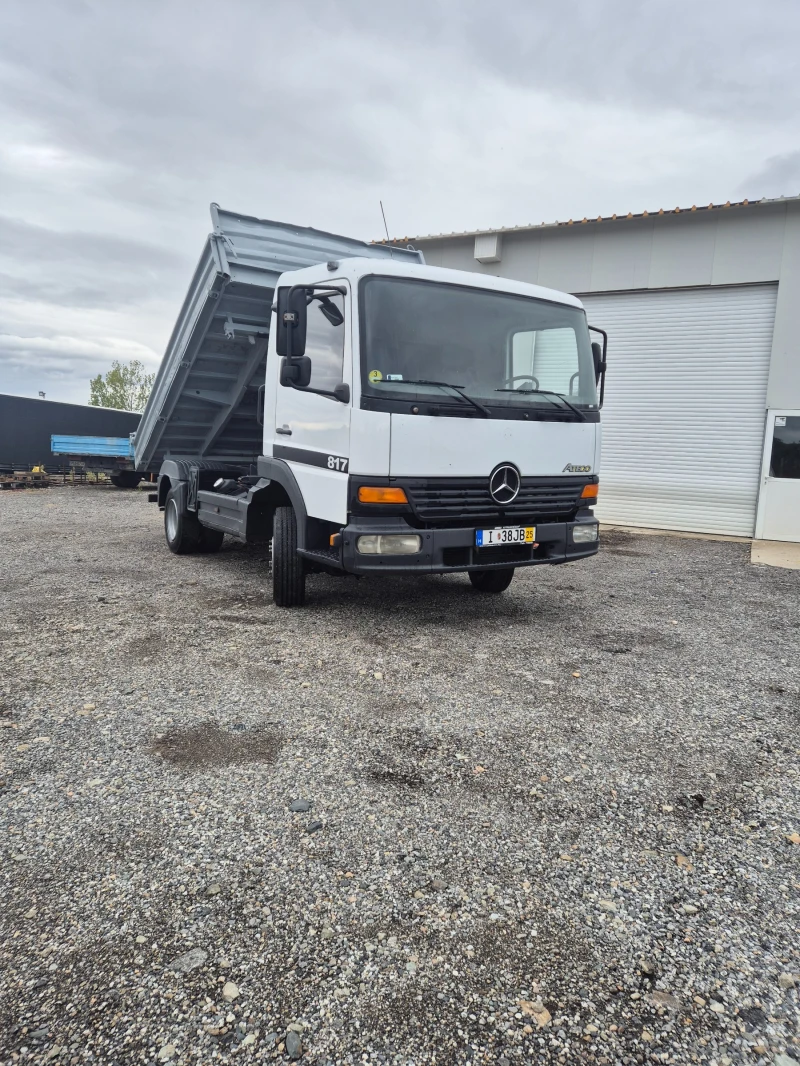 Mercedes-Benz Atego 817 тристранен самосвал , снимка 3 - Камиони - 52806095