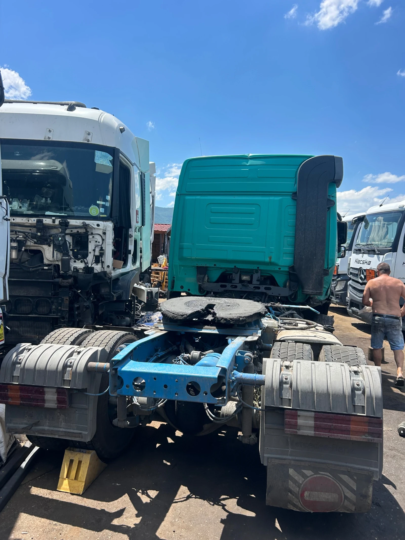 Mercedes-Benz Actros Euro 5 НА ЧАСТИ, снимка 4 - Камиони - 55131288