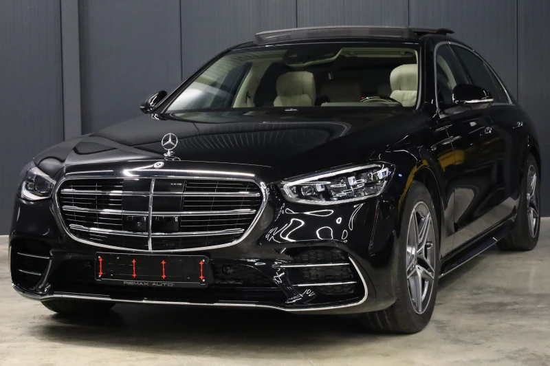 Mercedes-Benz S 580 4 MATIC* AMG* 3 TV* EXCLUSIVE* LONG* , снимка 5 - Автомобили и джипове - 53293601