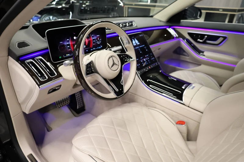Mercedes-Benz S 580 4 MATIC* AMG* 3 TV* EXCLUSIVE* LONG* , снимка 9 - Автомобили и джипове - 53293601
