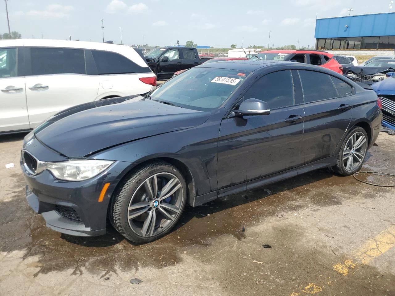 BMW 435 XI GRAN COUPE M PACK SHADOWILINE* HuD* H/K* M BRAK - изображение 3