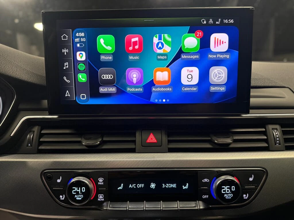 Audi A4 2022| S-LINE| MATRIX| DISTRONIK| CARPLAY| ОБДУХ| A, снимка 7 - Автомобили и джипове - 53737433