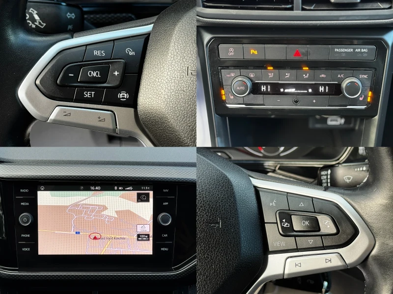 VW T-Cross 1.0I/ДИСТРОНИК/73000КМ, снимка 16 - Автомобили и джипове - 53099003