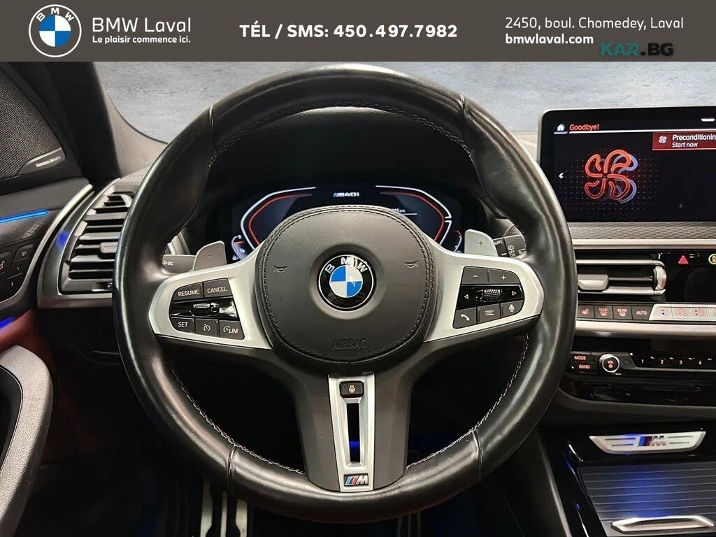 BMW X3 M40i PRO* XDRIVE* КОЖА* ПОДГРЕВ* ПАНО* HARMAN KARD, снимка 12 - Автомобили и джипове - 55363293