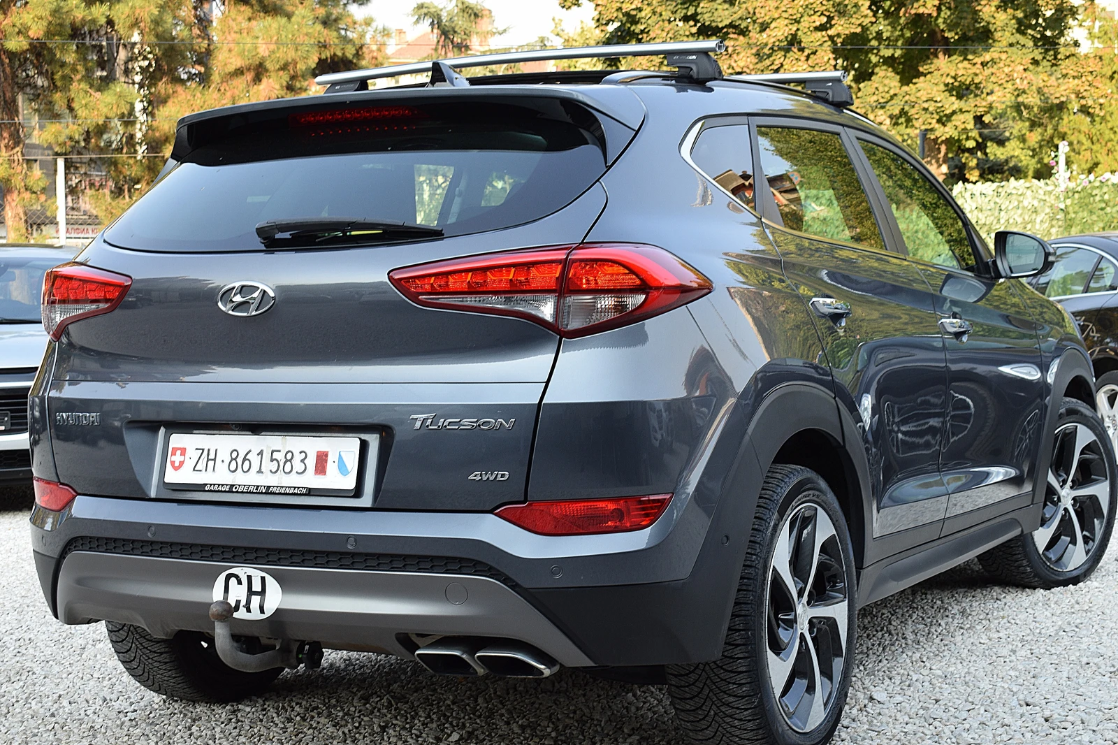 Hyundai Tucson 2.0ШВЕЙЦАРИЯ/VERTEX/4x4/АВТОМАТИК/ОБДУХВАНЕ/КАМЕРА, снимка 6 - Автомобили и джипове - 56046639