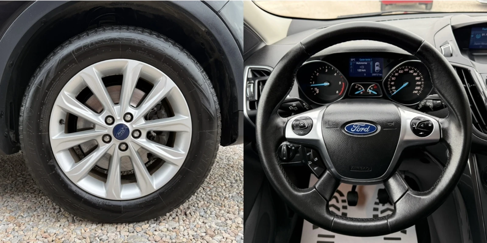 Ford Kuga 2.0d* 150k.c* 4x4* TITANIUM* �.������� | Mobile.bg � ����������� 12