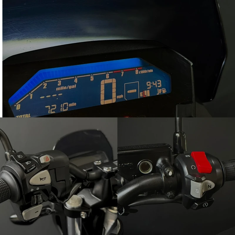 Honda Nc 750S Automatic 2017 г. 11 600 км ABS, снимка 14 - Мотоциклети и мототехника - 53502135