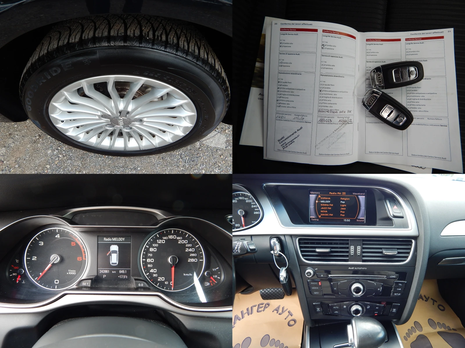 Audi A4 2.0TDI* ПЕРФЕКТНА*  - изображение 8