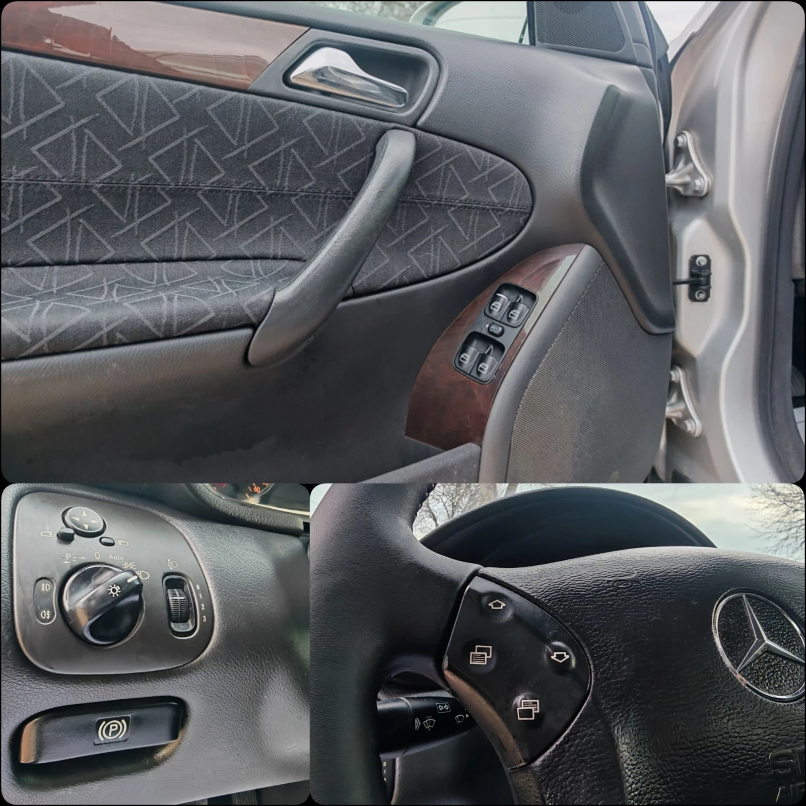 Mercedes-Benz C 220 2.2 143 К.С. ДИЗЕЛ! АВТОМАТ! , снимка 9 - Автомобили и джипове - 53966782