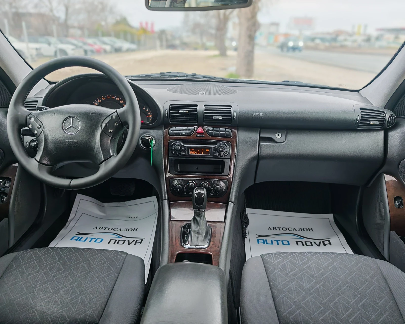 Mercedes-Benz C 220 2.2 143 К.С. ДИЗЕЛ! АВТОМАТ! , снимка 12 - Автомобили и джипове - 53966782