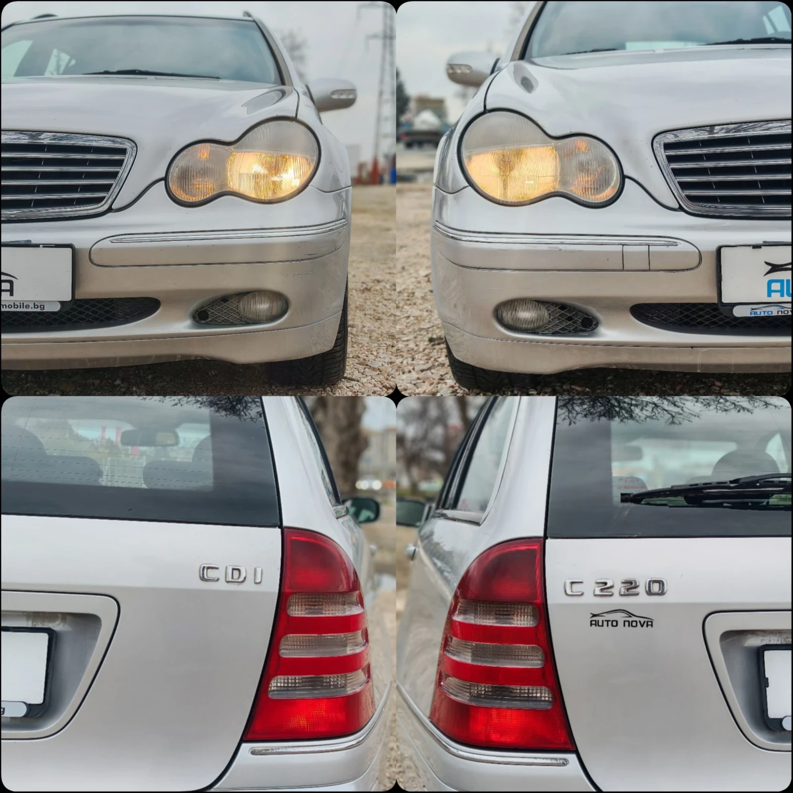 Mercedes-Benz C 220 2.2 143 К.С. ДИЗЕЛ! АВТОМАТ! , снимка 15 - Автомобили и джипове - 53966782