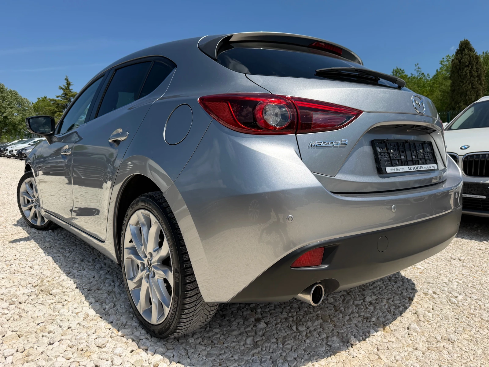 Mazda 3 2.2SKYACTIV-D EXCEED KEY LESS HEAD UP PODGREV, снимка 4 - Автомобили и джипове - 54564776