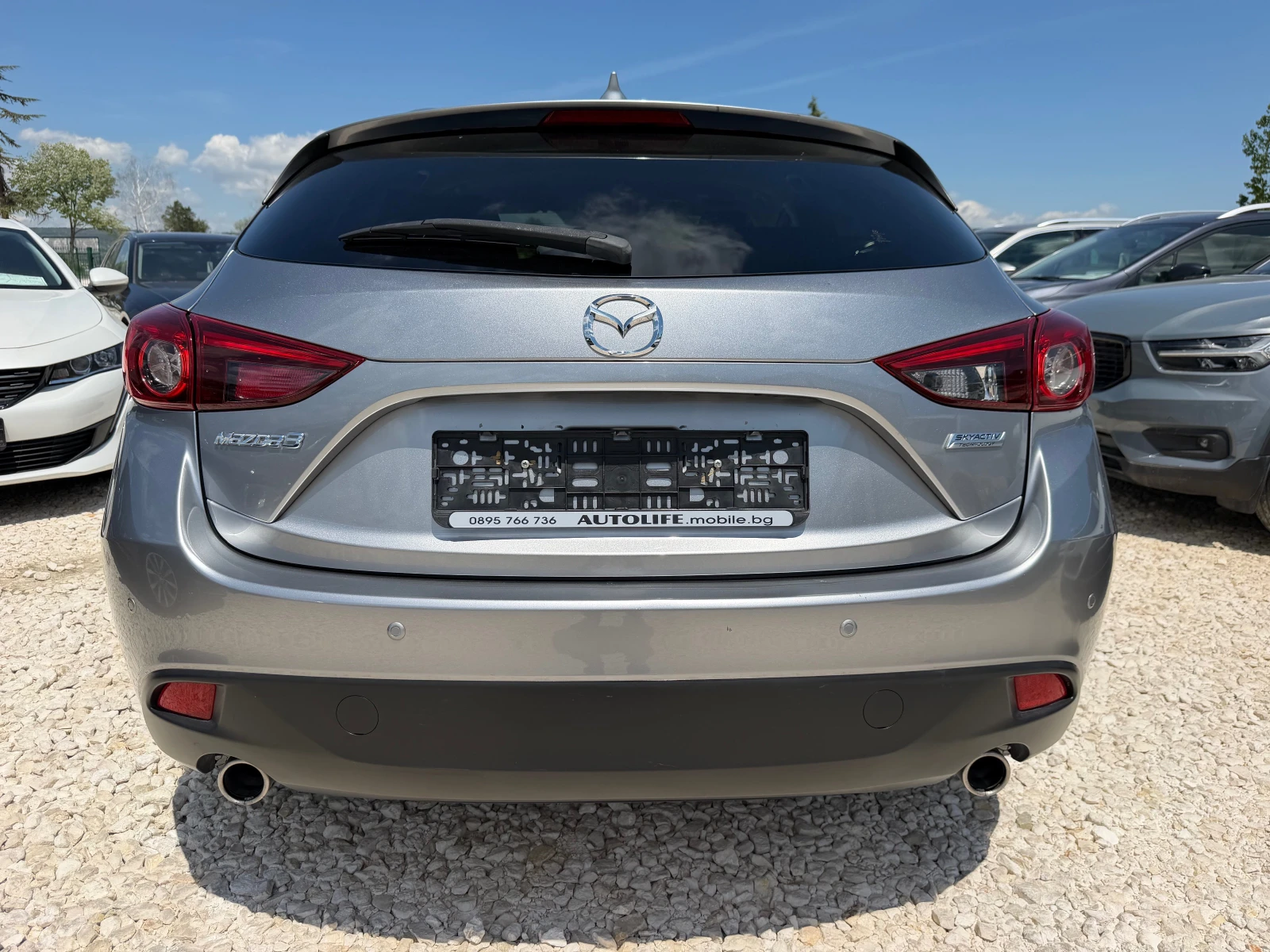 Mazda 3 2.2SKYACTIV-D EXCEED KEY LESS HEAD UP PODGREV, снимка 6 - Автомобили и джипове - 54564776