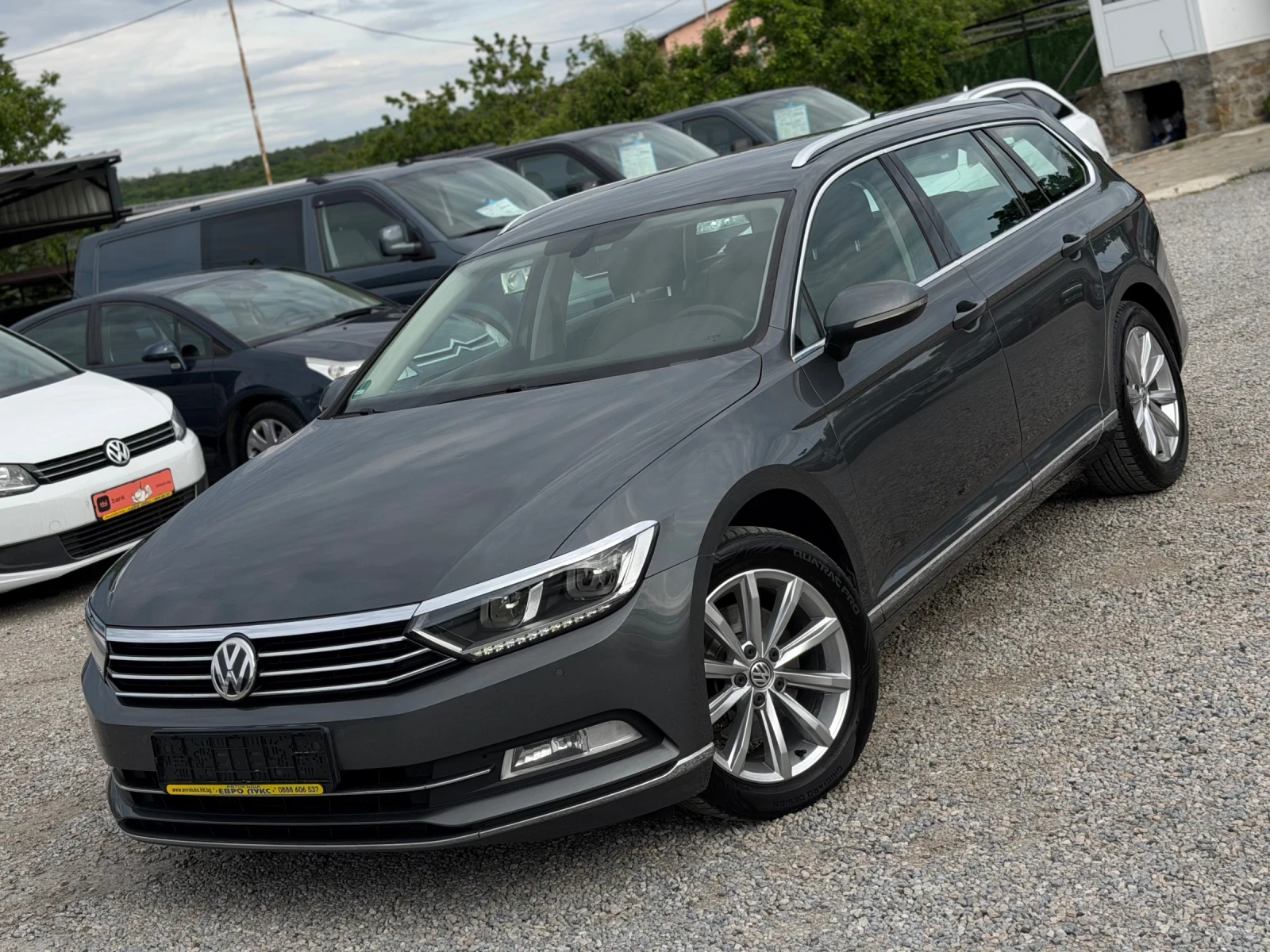 VW Passat 2.0TDI 150кс 6ск НАВИ АЛКАНТАРА МАСАЖ ПОДГРЕВ , снимка 3 - Автомобили и джипове - 54626798