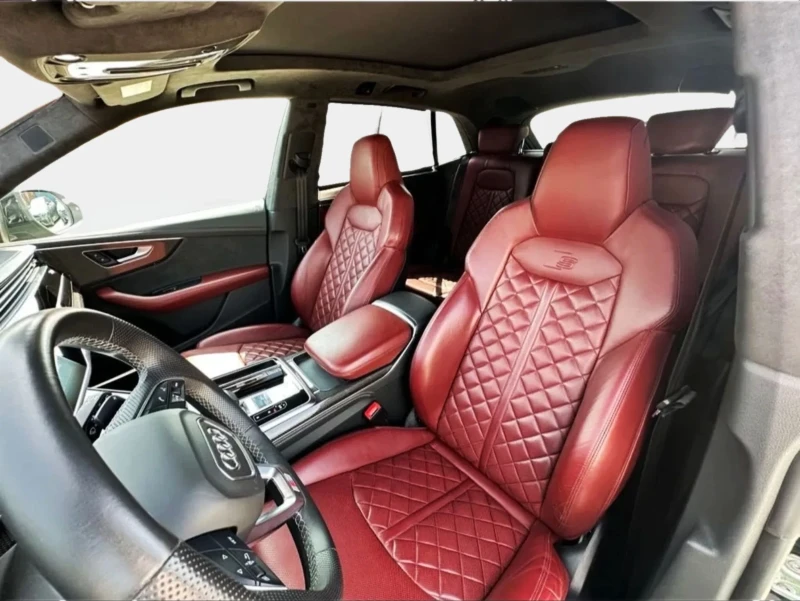 Audi SQ8 ОЧАКВАН ВНОС Audi SQ8 RED EXCLUSIVE  LIMITED , снимка 9 - Автомобили и джипове - 50990300