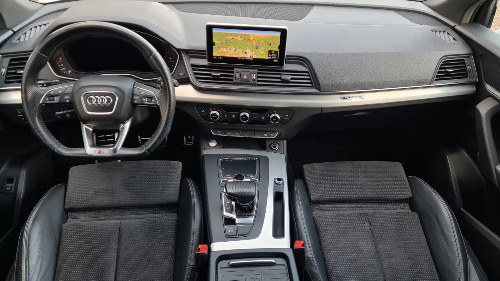 Audi Q5 2.0TFSI/252HP/QUATTRO/S-LINE/NAVI/AHK/DIGI/282q, снимка 9 - Автомобили и джипове - 54478333