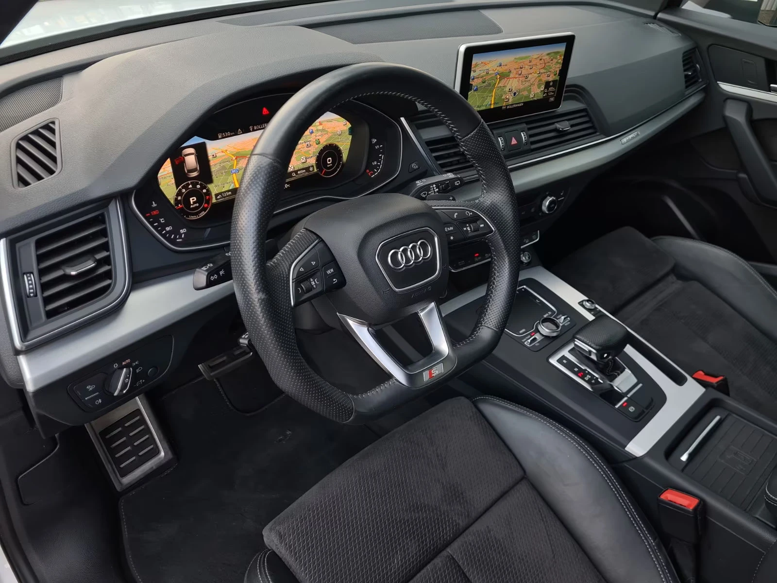 Audi Q5 2.0TFSI/252HP/QUATTRO/S-LINE/NAVI/AHK/DIGI/282q, снимка 8 - Автомобили и джипове - 54478333