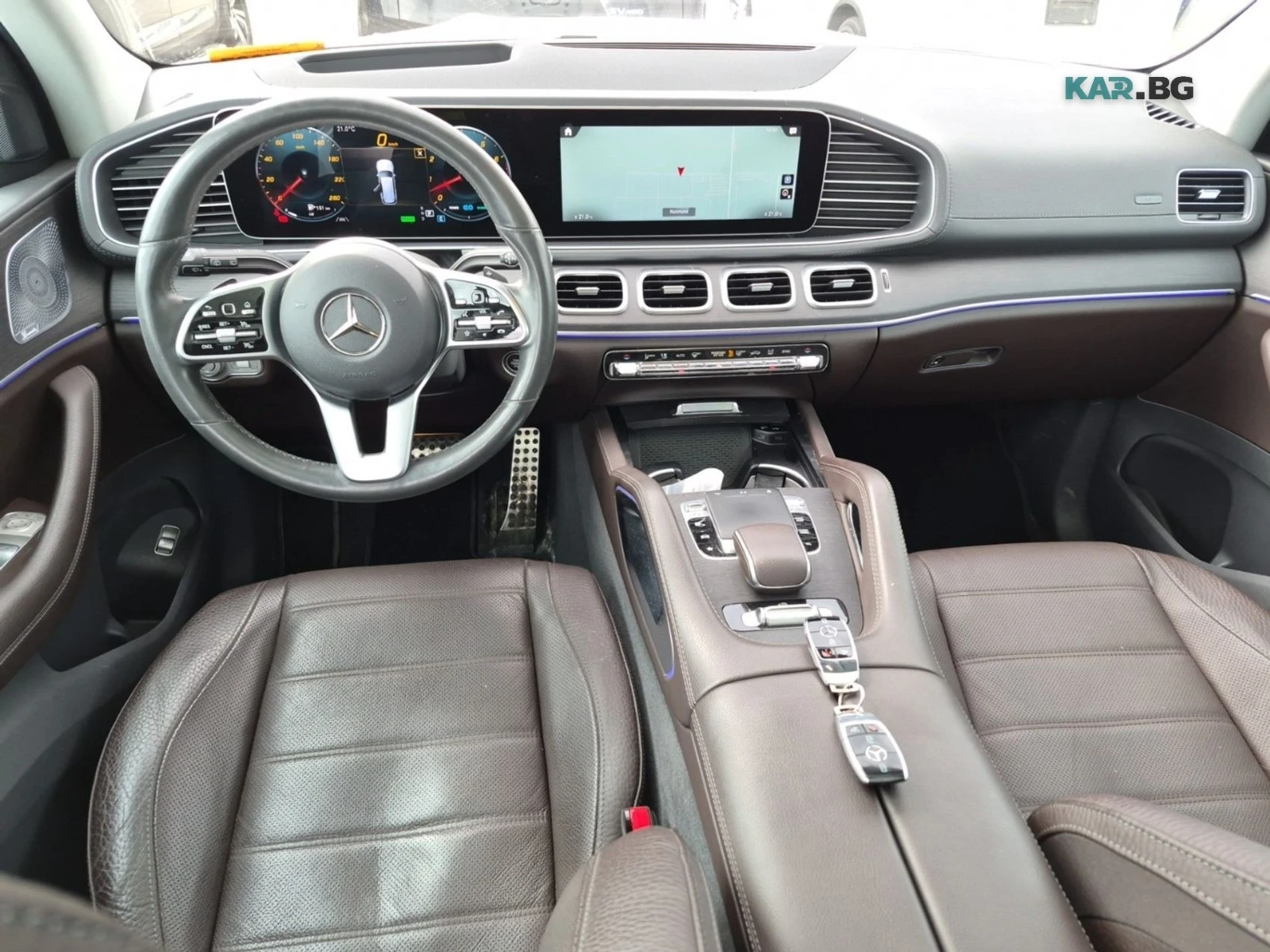 Mercedes-Benz GLS Burmester* MULTIBEAM LED* Soft-Close, снимка 6 - Автомобили и джипове - 56087795