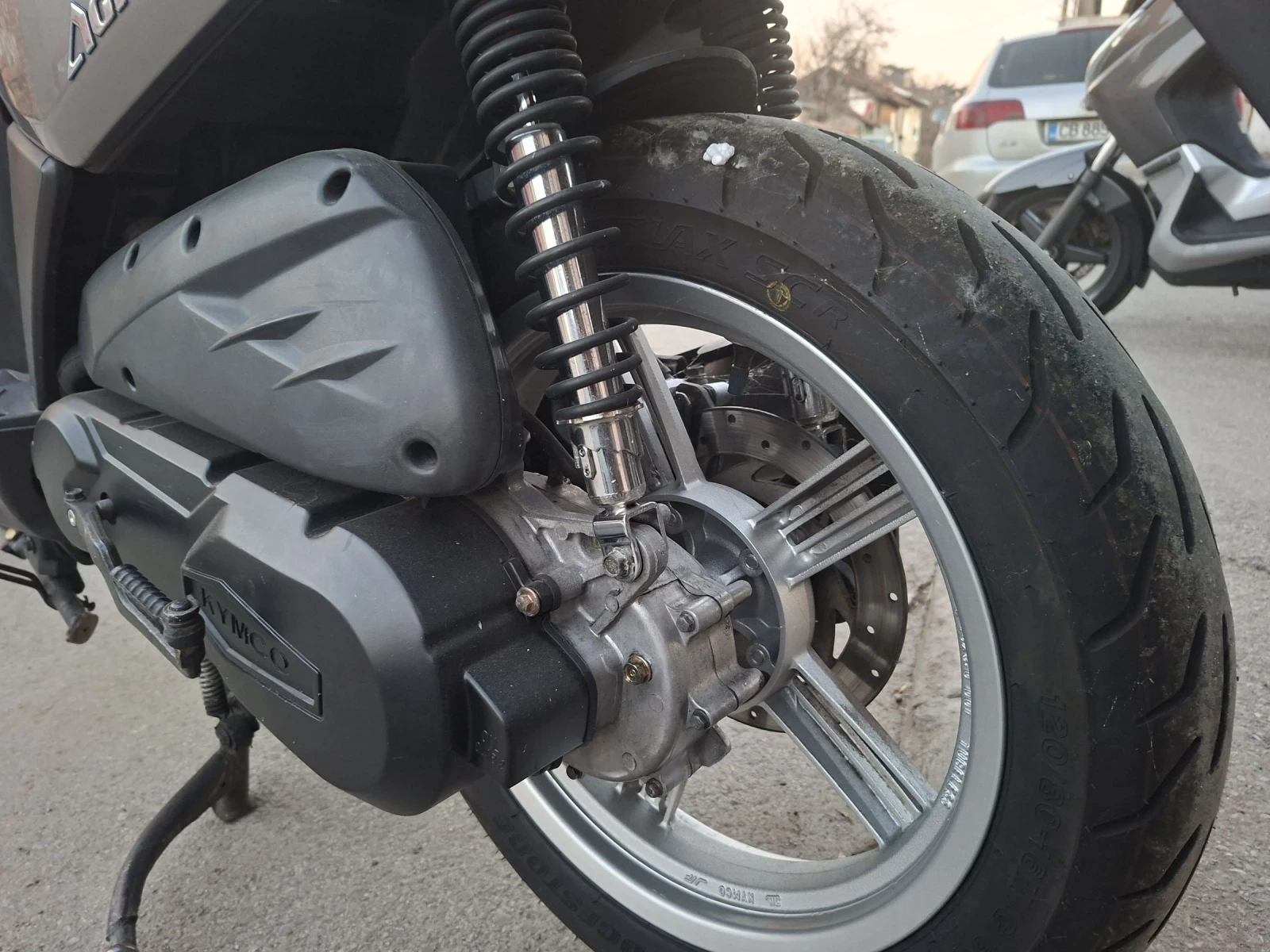 Kymco Agility 125е Става за кемпер много лек и пъргав - изображение 6