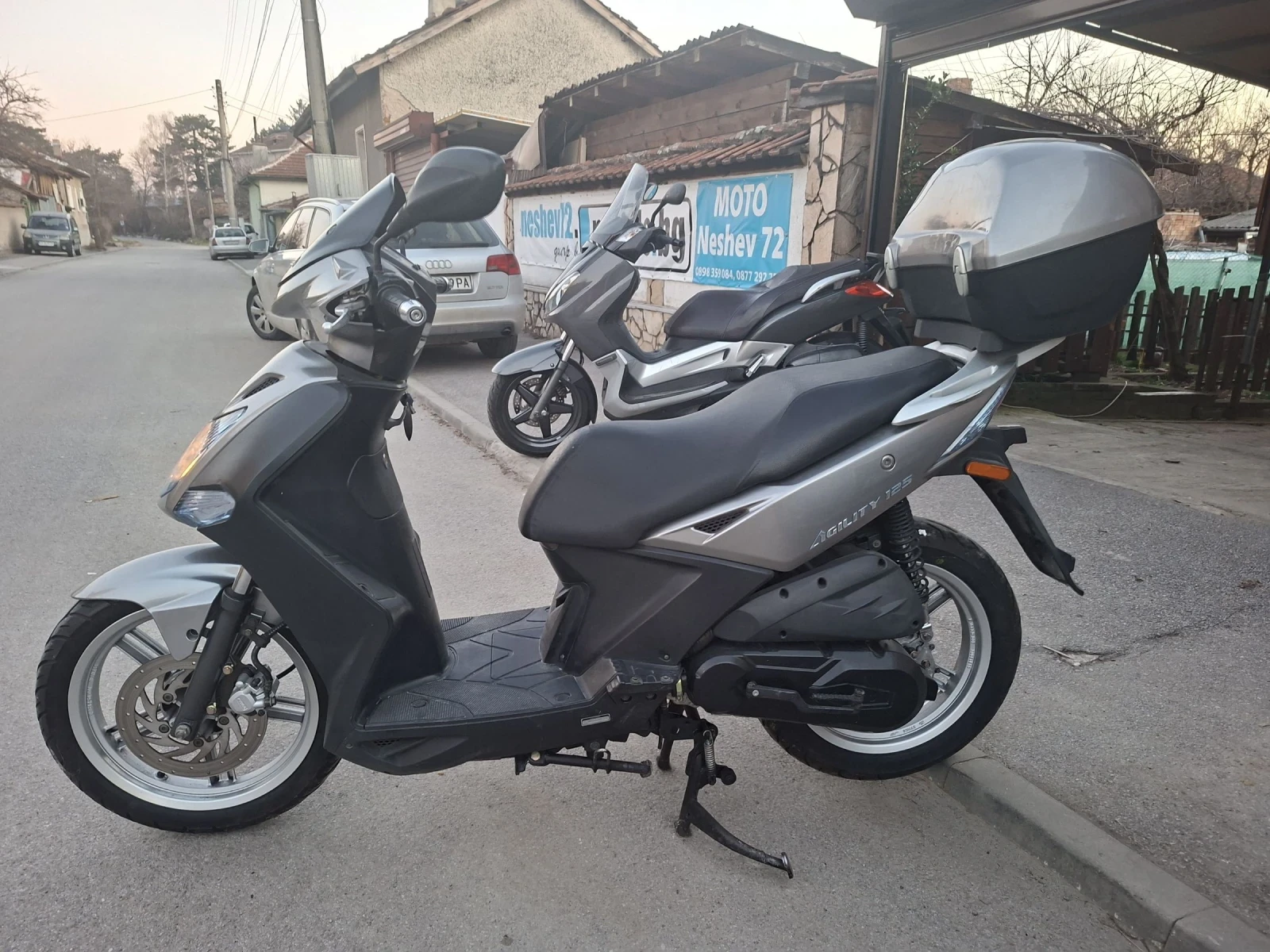 Kymco Agility 125е Става за кемпер много лек и пъргав - изображение 7