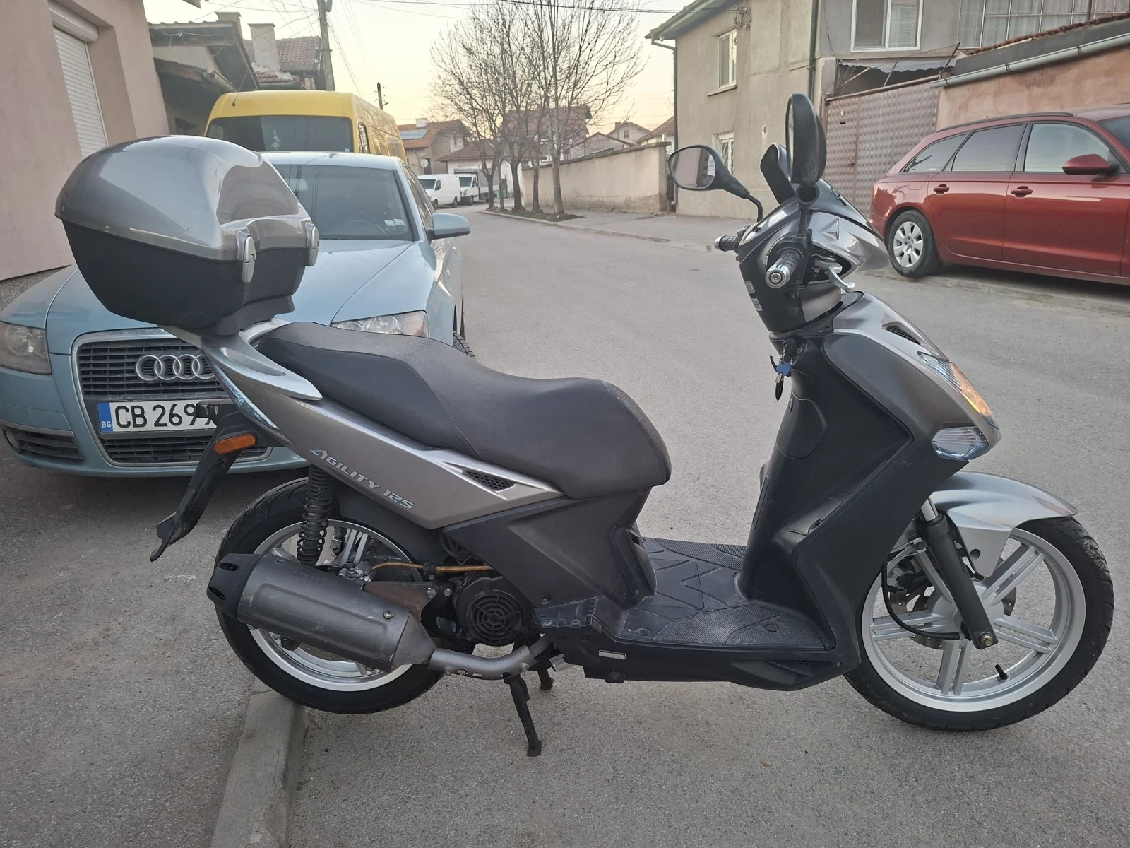 Kymco Agility 125е Става за кемпер много лек и пъргав - изображение 2