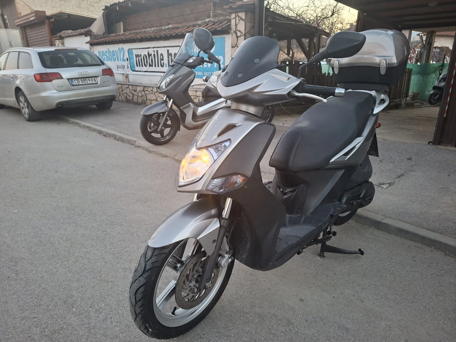 Kymco Agility 125е Става за кемпер много лек и пъргав - изображение 9