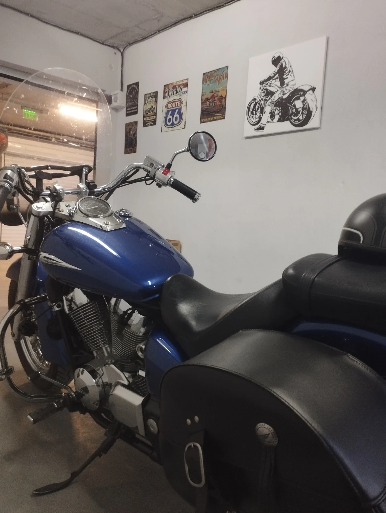 Honda Shadow Aero, снимка 6 - Мотоциклети и мототехника - 55679086