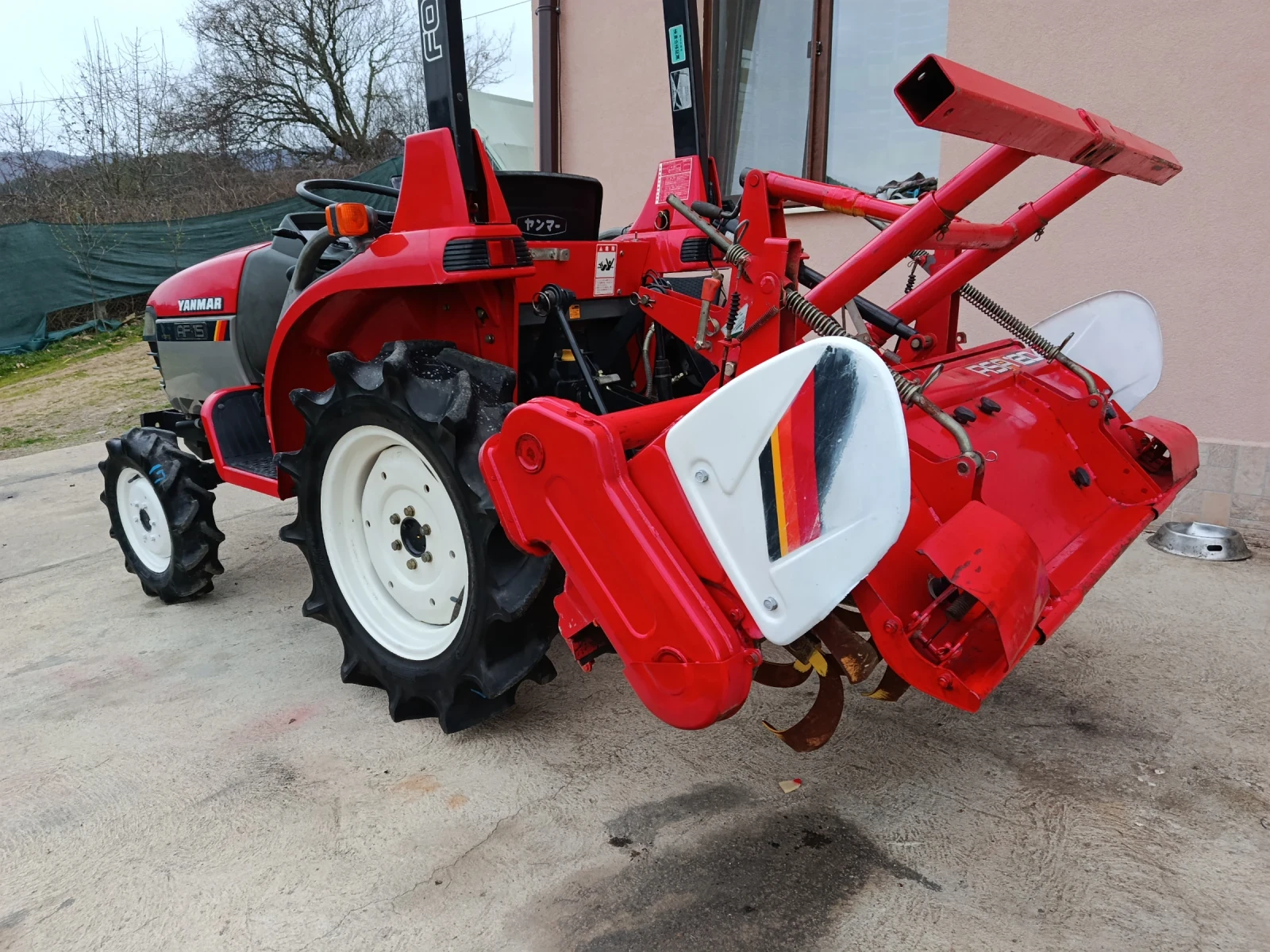 Трактор Yanmar AF15, снимка 6 - Селскостопанска техника - 53906611